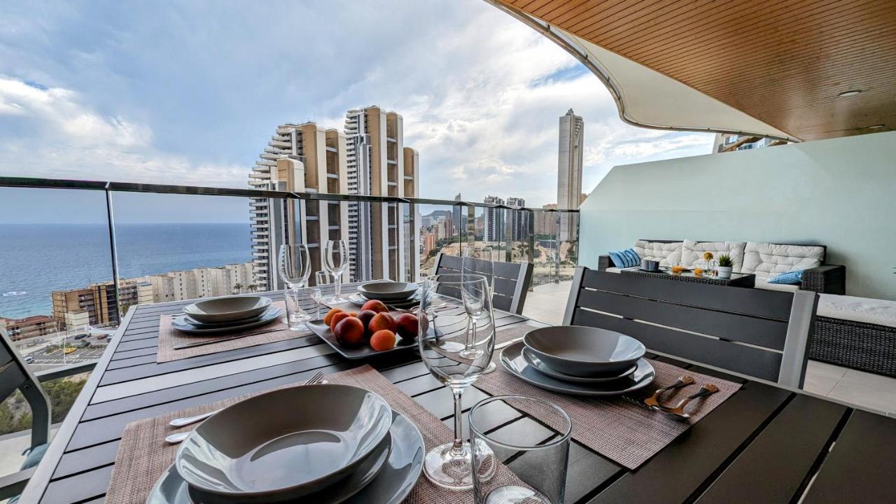 Sunset Waves Sea View Apartments Benidorm Buitenkant foto