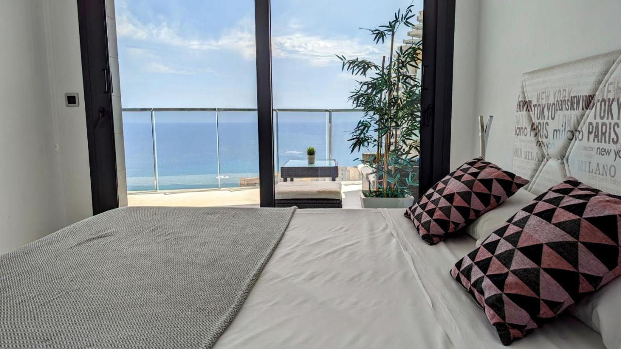 Sunset Waves Sea View Apartments Benidorm Buitenkant foto