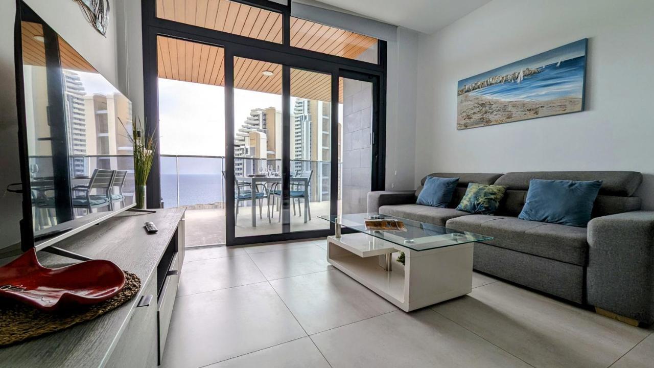 Sunset Waves Sea View Apartments Benidorm Buitenkant foto
